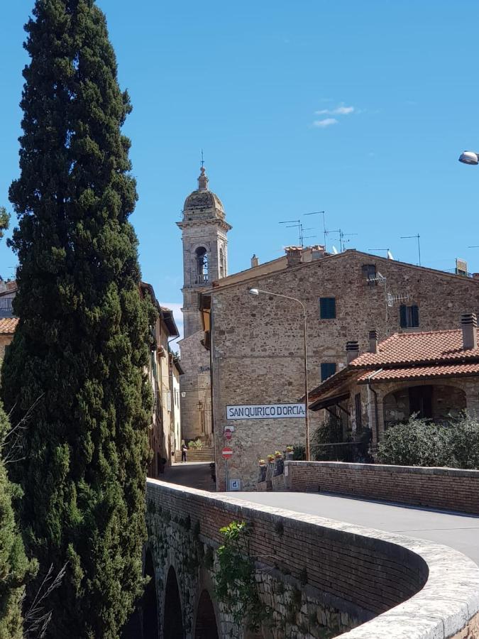 Dimora In San Quirico D'Orcia Apartment ภายนอก รูปภาพ